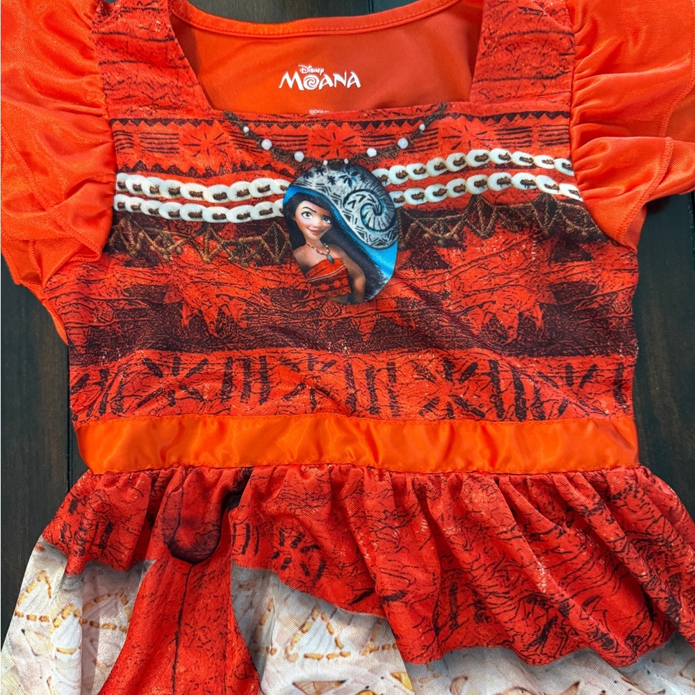 Disney Moana Girls Costume Dress